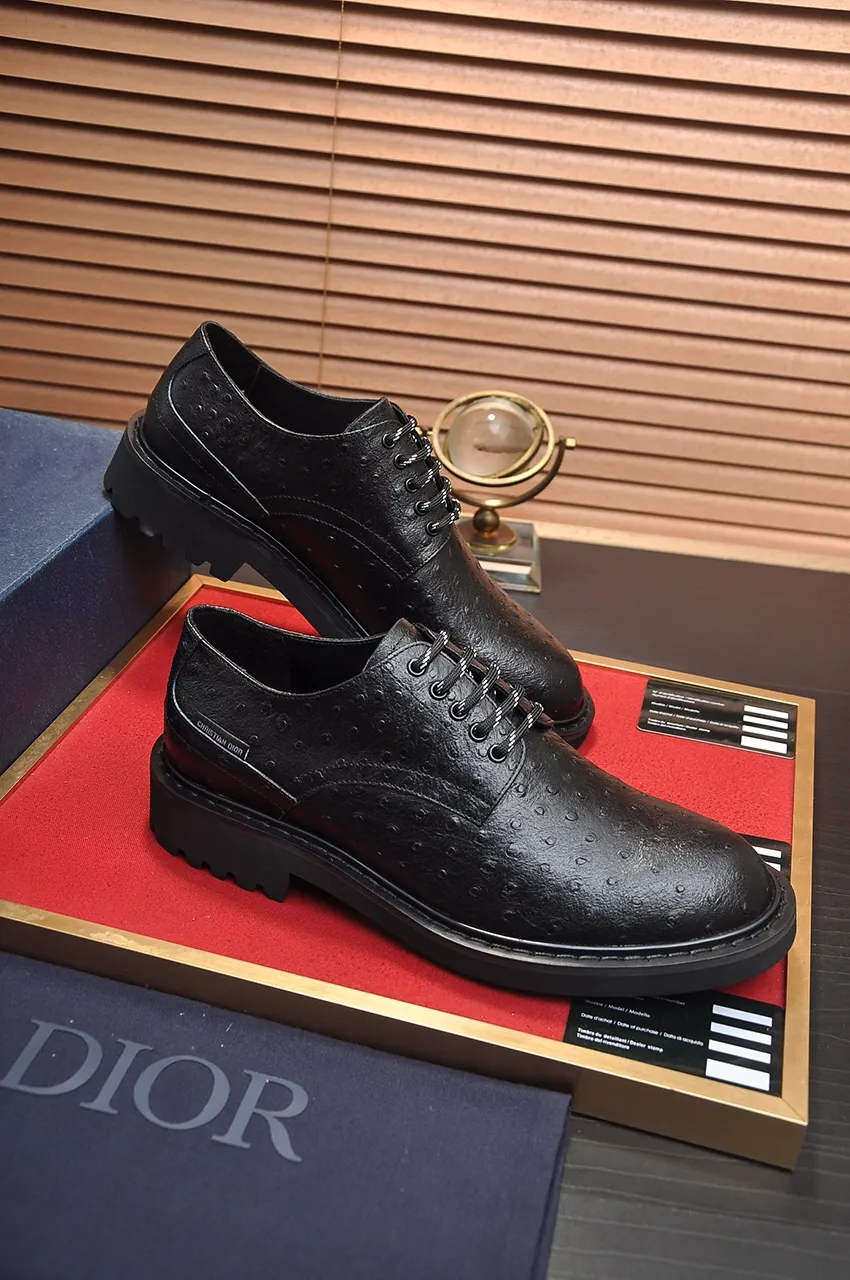 Men's shoes💰560💶[Dior] (cowhide lining) Dior original 1:1 high quality factory, imported original materials, imported original cowhide, cowhide lining, original TPU outsole, code number: 38-44
